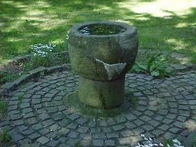 Døbefond fra Viby kirke